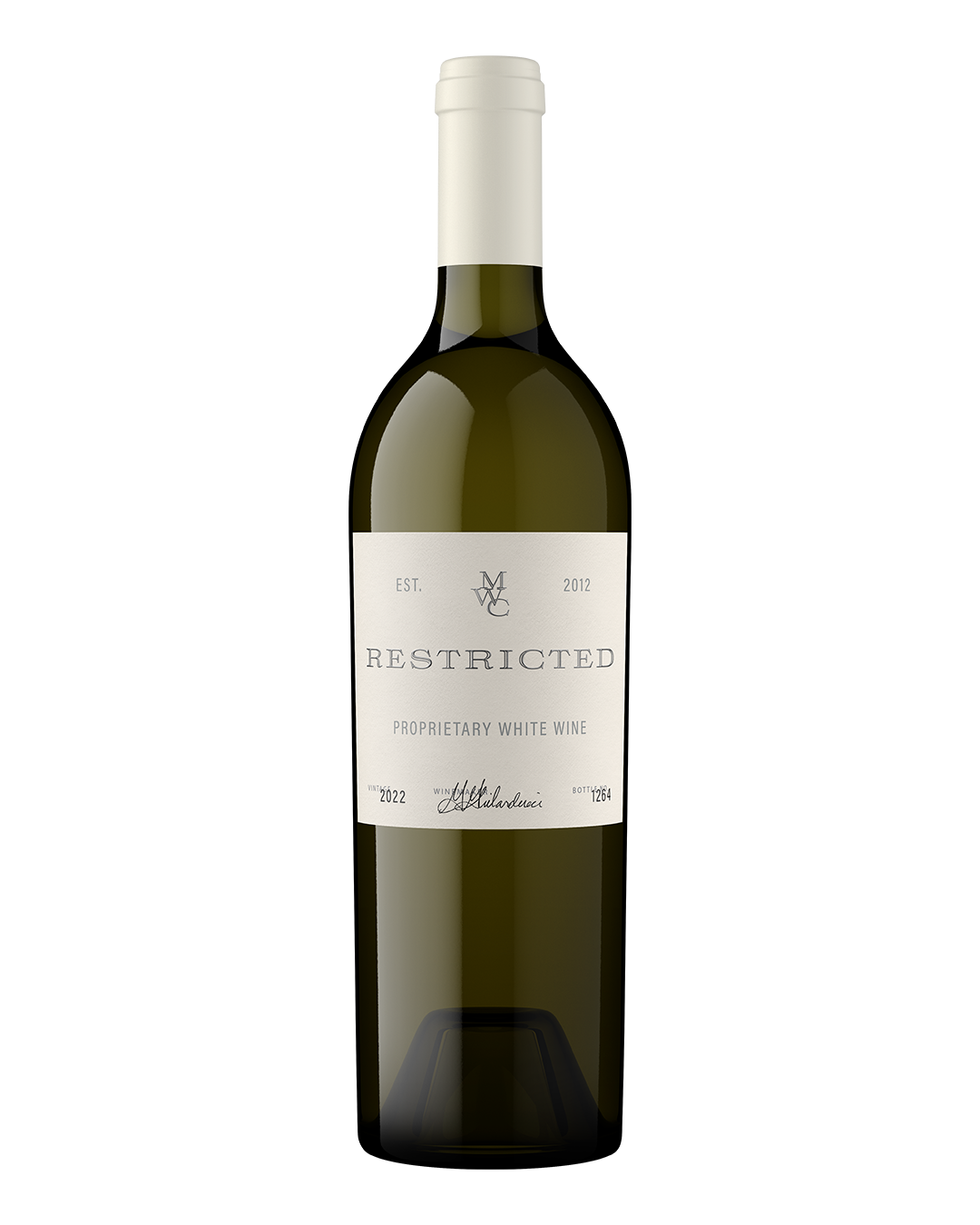 Restricted Proprietary White Wine