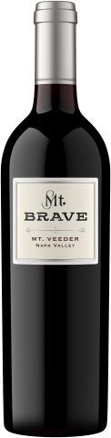 Bottle of Mt. Brave Wine